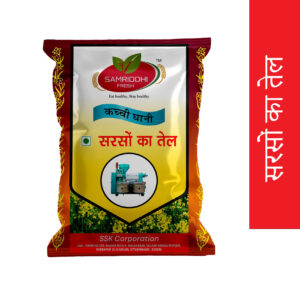 Kachi Ghani Mustard Oil- Pouch 1 lit